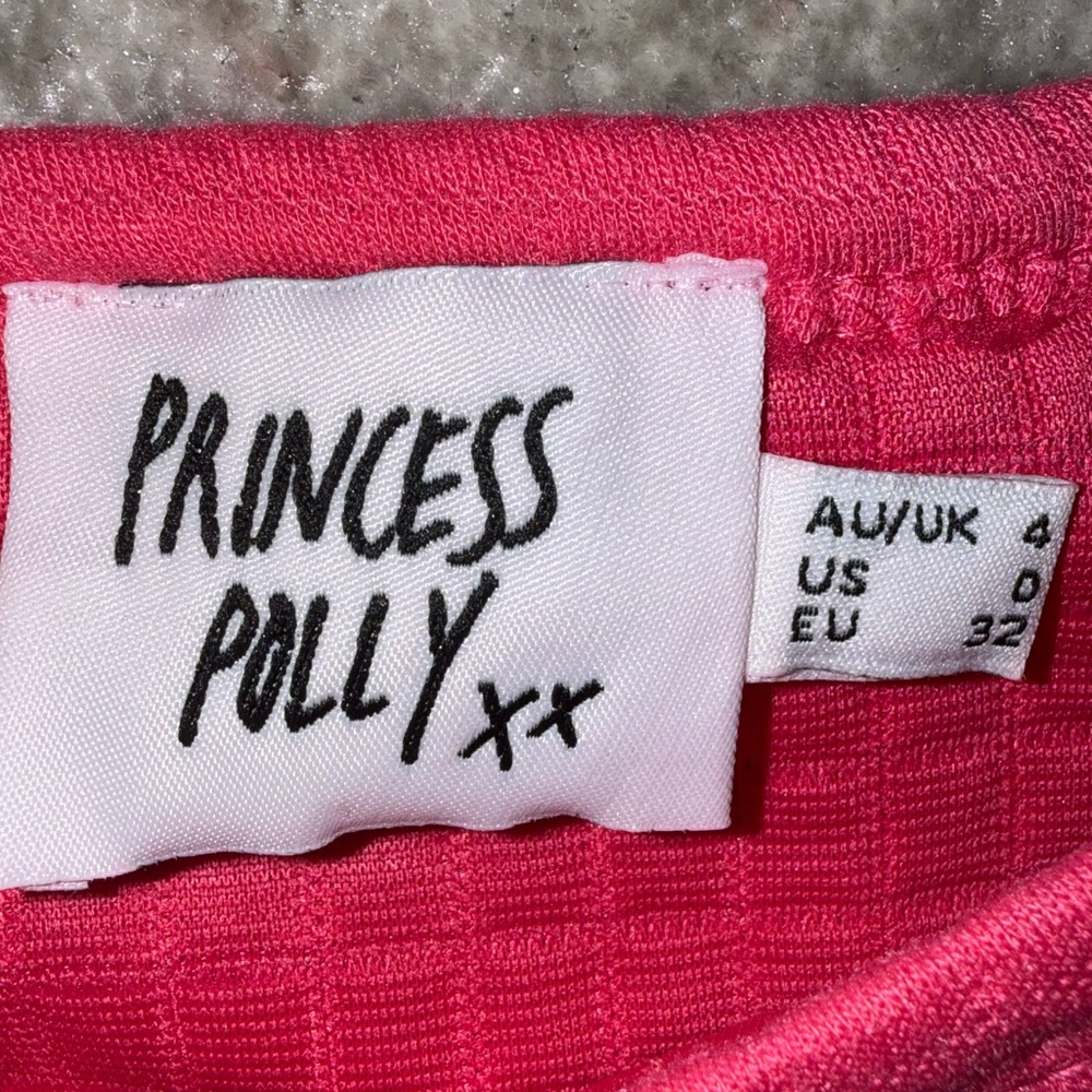 Princess Polly Women's Pink Waffle Knit
Bottoms Set - Picture 6 of 7